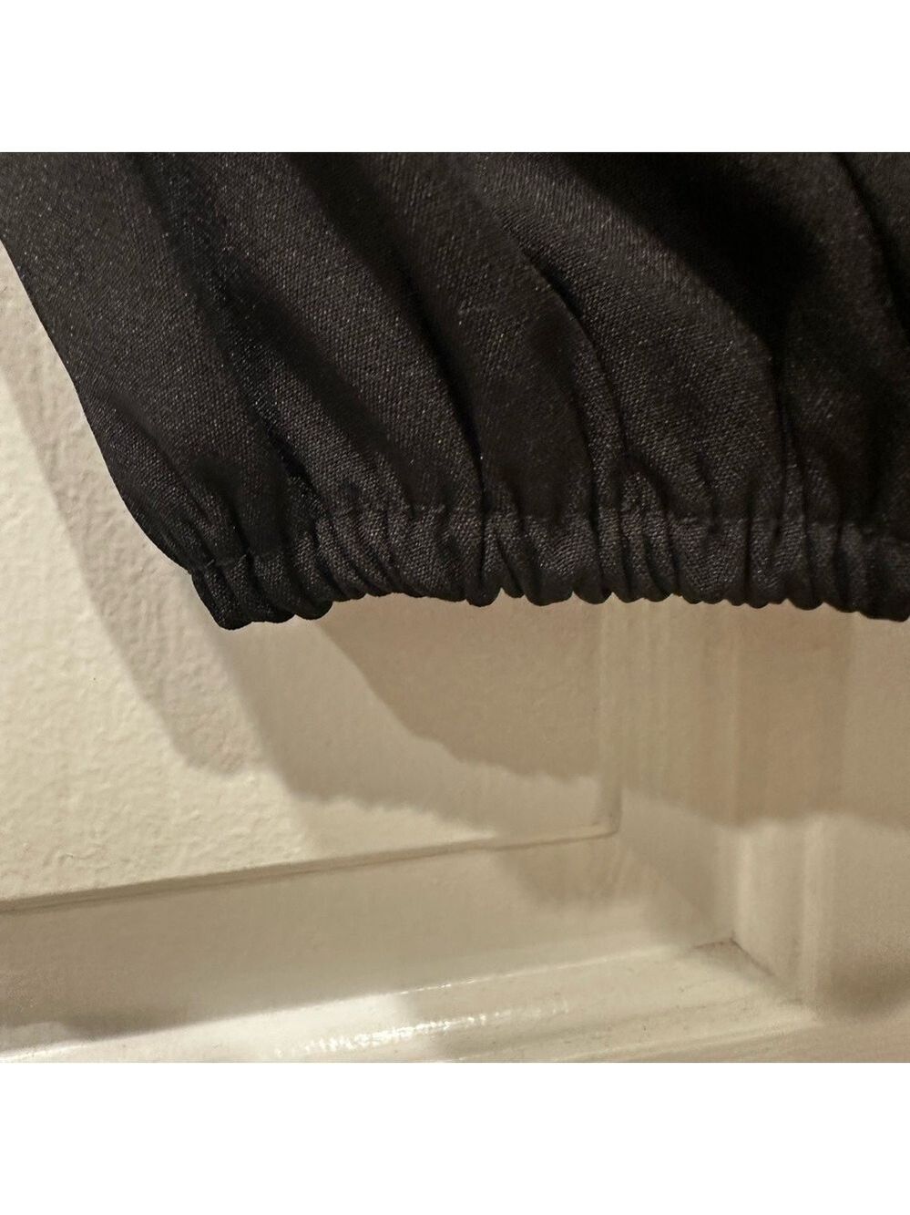 Classic Black Strapless Bubble Hem Mini Dress New - Picture 8 of 10